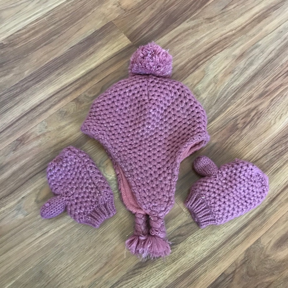 Old Navy kids hat/mittens